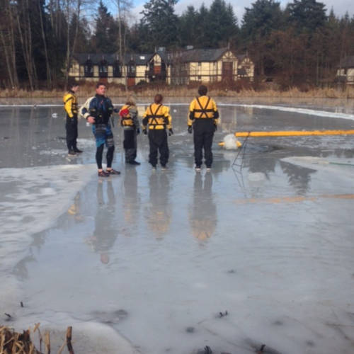 Ice Rescue Training